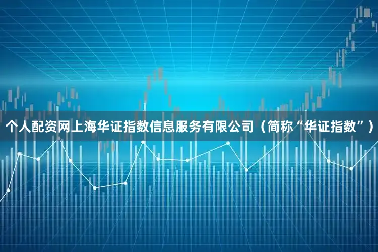 个人配资网上海华证指数信息服务有限公司（简称“华证指数”）